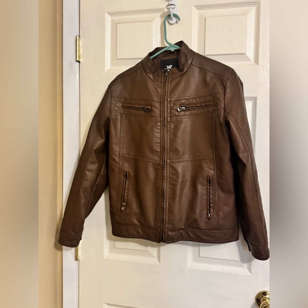 Classic Brown Kids Bomber Jacket
